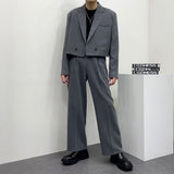 モアクロップダブルジャケット/CR More Crop Double Jacket (Set - Up / 2 Color)