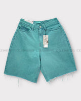 ピグメントバルミューダカッティングデニム / MG713 Pigment Bermuda Cutting Denim (3 colors)