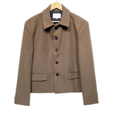 ステートウールクロップコート (3 color)