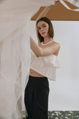 Shirring tube top 