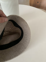 ASCLO Wool Simple Bucket Hat (6color)