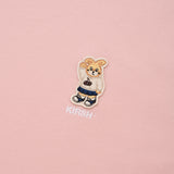 ウィティーバニーワッペンTシャツ／WITTY BUNNY WAPPEN T-SHIRT [SALMON PINK]