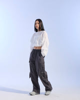 RUSTLE CARGO TROUSER (CHARCOAL)