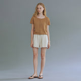 アンディ バンディング ハーフパンツ / Andy banding half pants