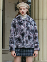 (JK-21708) ECO FUR JACKET DEEP GRAY (6616013766774)