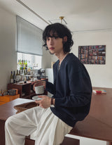 モストウィッシュVネックニット