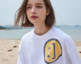 SM:]E プリント オーバーサイズ Tシャツ / SM:]E PRINTED OVERSIZED T-SHIRT WHITE