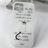 Cat drawing Soul Phone Case