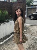 Hemish sleeveless top