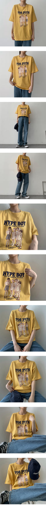 サマーボーイショートスリーブTシャツ