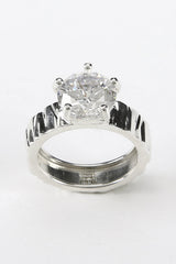 Crystal Cocktail Ring