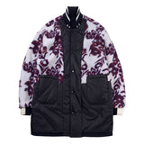 [UNISEX] Reversible Wool-Blend Varsity Coat (Navy) (6656674594934)