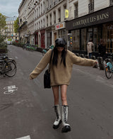 ペニーレザーショートパンツ