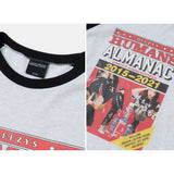 HUMANS ALMANAC RAGLAN TEE - BLACK (6675735052406)