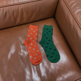ARGYLE PATTERN SOCKS