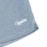コーデュロイロゴハーフパンツ / CORDUROY LOGO HALF PANTS blue