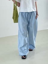 Natural Sleeky string pants