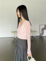 アガブレースクロップナッシュキャミソール / Agave lace cropped sleeveless sleeveless