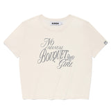 BOUQUET GIRL GRAPHIC T-SHIRT [IVORY]