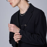 ロング トグル バー チェーン ブレスレット / LONG TOGGLE BAR CHAIN BRACELET