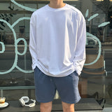 ローファーストUSAコットンオーバーサイズフィットクーリング長袖Tシャツ