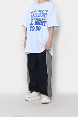 オールナイトレタリングショートスリーブTシャツ / All Night Lettering Short Sleeve T-shirt
