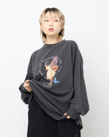 オーバーフィットバタフライピグメントロングスリーブ / Overfit Butterfly Pigment Long Sleeve