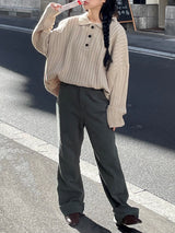 Lucerne collar knit