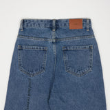 LETTERING STRAIGHT FIT DENIM PANTS [6886]