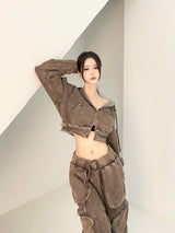 1023. Pigment Washing cargo wide pt (2color)