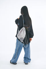 Another three pocket gym sack backpack