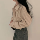 [Bellide made] Bubble Hidden Cropped Field Jacket