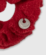 CASHMERE BOUQUET SCRUNCHIE_Red