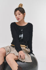 ディアアイレットTシャツ/Dear eyelet t (2 colors)