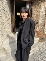 Umeda set up collar jacket 