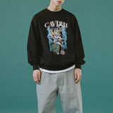 ROCKING SKELETON SWEATSHIRT BLACK(CV2CSUM462A) (6685210673270)