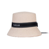 Ribbon paper bucket hat Pink