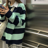 [Bellide made] ストライプ長袖Tシャツ