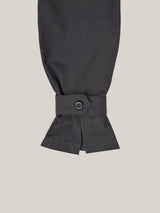 PINTUCK POINT BLOUSE [ CHARCOAL ]