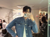 セミオーバーチャイナデニムジャケット / LMN Semi-Overs China Denim Jacket (blue)
