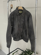 Arcti leather blouson jacket