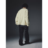 Vローハンド刺繍ジャケット / V-LOW HAND EMBROIDERY JACKET_ECRU