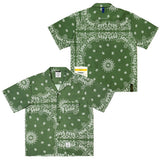 23 ペイズリーショートスリーブシャツ / 23 PAISLEY SHORT SLEEVES SHIRTS KHAKI / NAVY