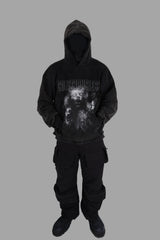 CONSCIOUS X COMA  アシッドウォッシングフードル / CONSCIOUS X COMA ACID WASHING HOODLE