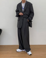 ビギ ワイド セットアップ ジャケット(Set - Up / 2 colors)