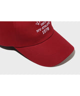 DIVスローガンキャップ/DIV Slogan Cap (Deep Red)