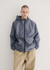 ワームライトフーデッドジャケット/BSR2223FWJK040 WARMTH LIGHT HOODED JACKET DEEP GRAY