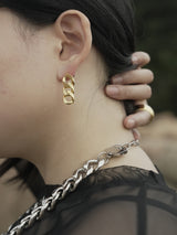 no.6ピアスゴールド / no.6 earring gold