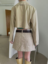 ゼロプリーツスカート/no.790 Zero Pleated Skirt (2color)