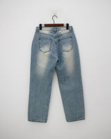 サンディングウォッシュローライズデニムパンツ / Sanding Wash Low Rise Denim Pants